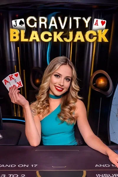 Gravity Blackjack chez Bet On Red Casino