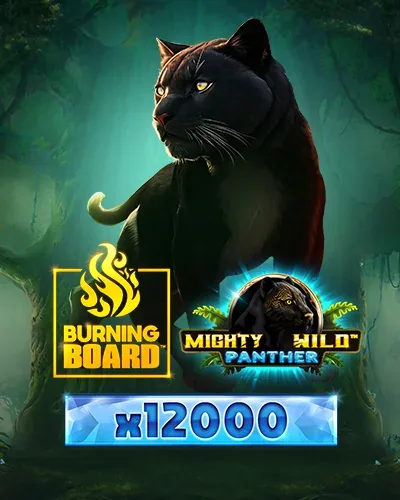 Mighty Wild: Panther Diamond Burning Board chez Bet On Red Casino