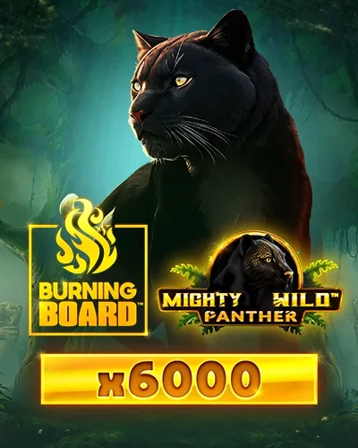 Mighty Wild: Panther Gold Burning Board | Bet On Red Casino