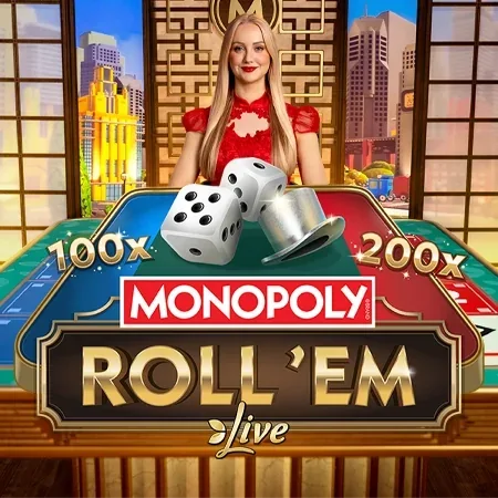 Bet On Red Casino: MONOPOLY Roll 'em