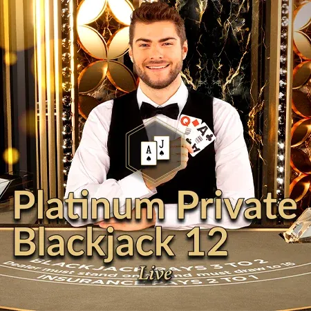 Platinum Private Blackjack 12 chez Bet On Red Casino